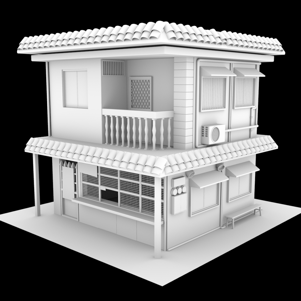 【MAYA】爆肝两小时，只为教你场景制作小房子搭建！（图ZMTUyMjQ4ODg=） - 教程 - 站酷设计师3D建模萌新原创素材 - 站酷ZCOOL