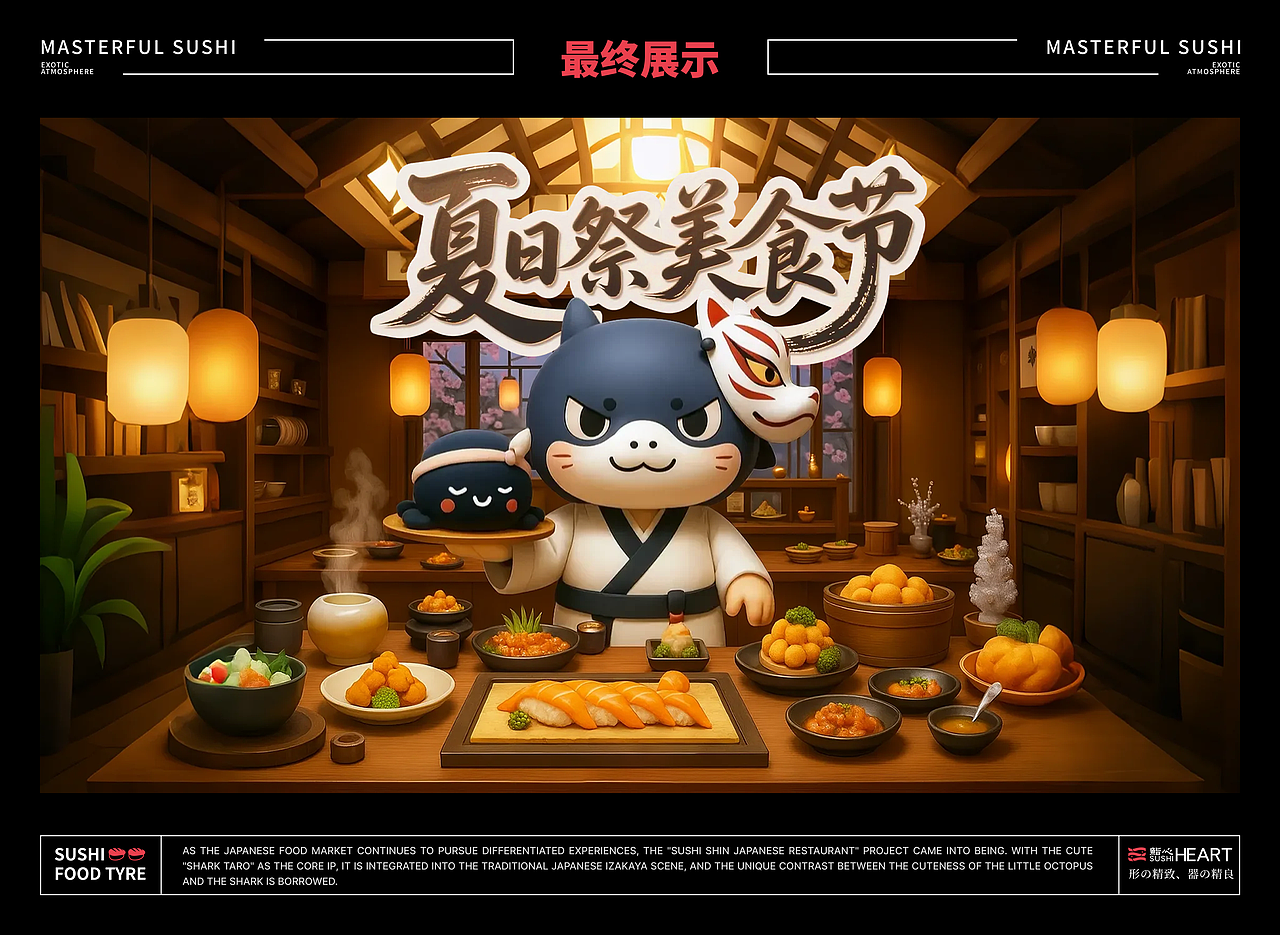 《鮨心》日料品牌全案（图ZMzk2NjI2ODA4） - 品牌 - 站酷设计师小唱设计原创素材 - 站酷ZCOOL