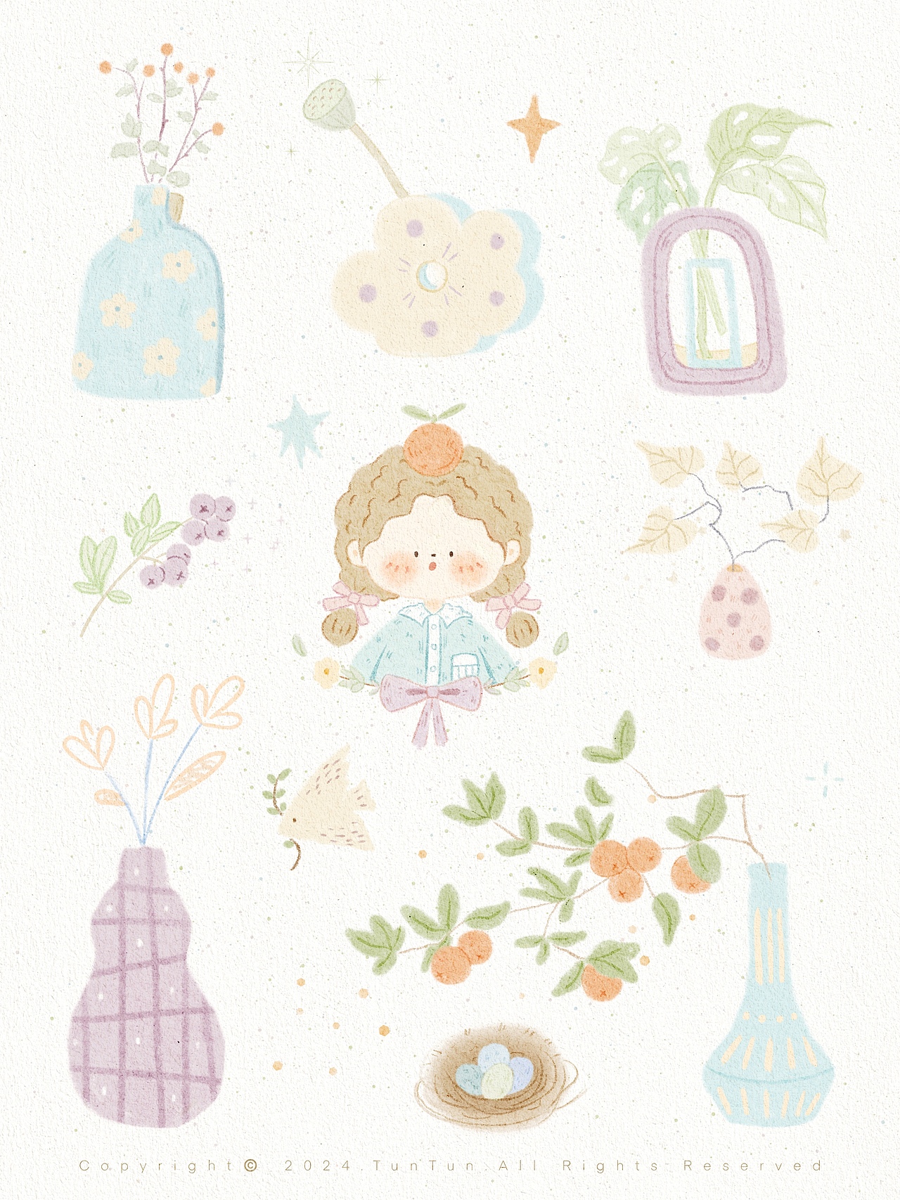 小女孩的治愈植物园