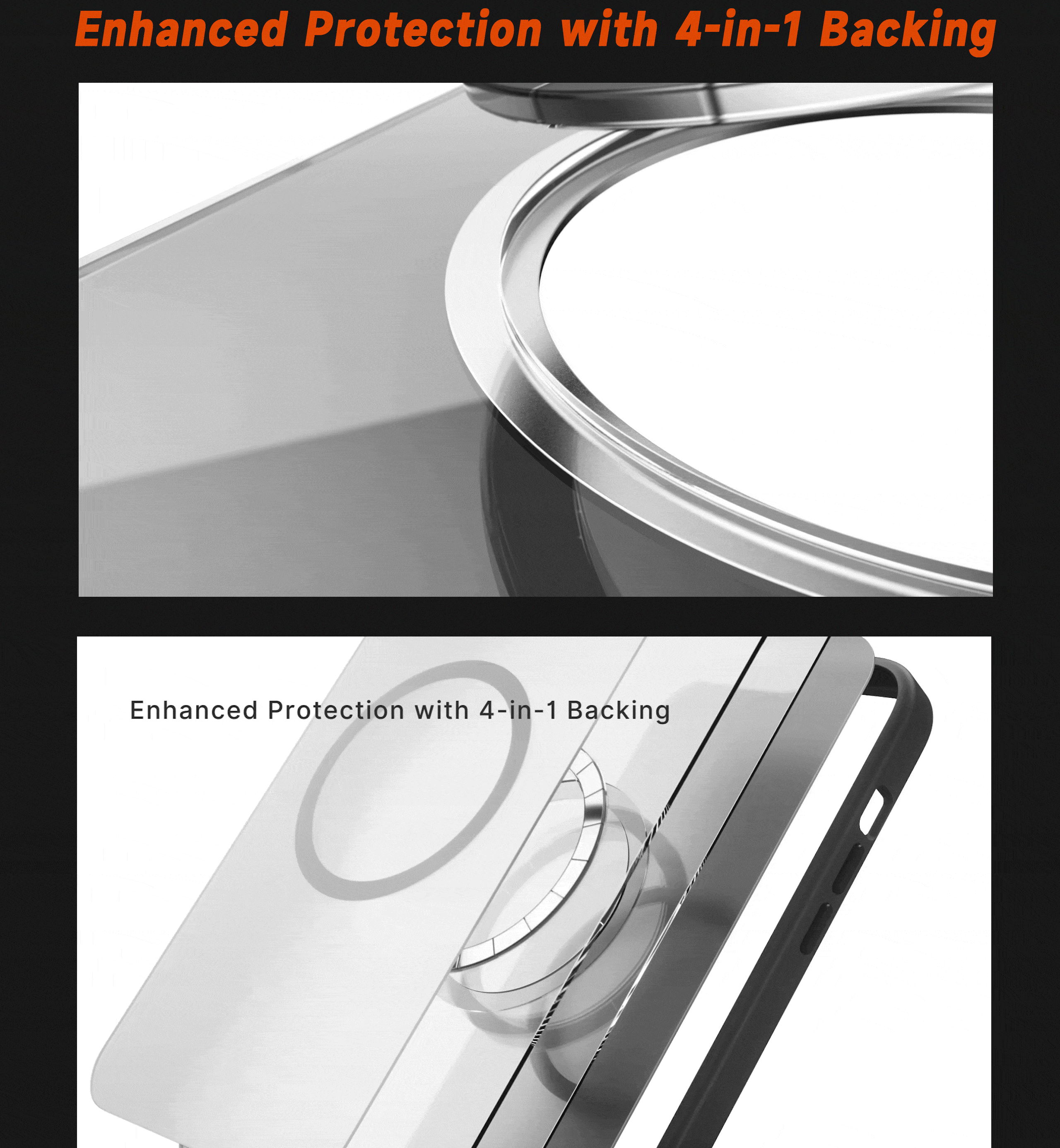 JSAUX / 360°旋转手机支架壳