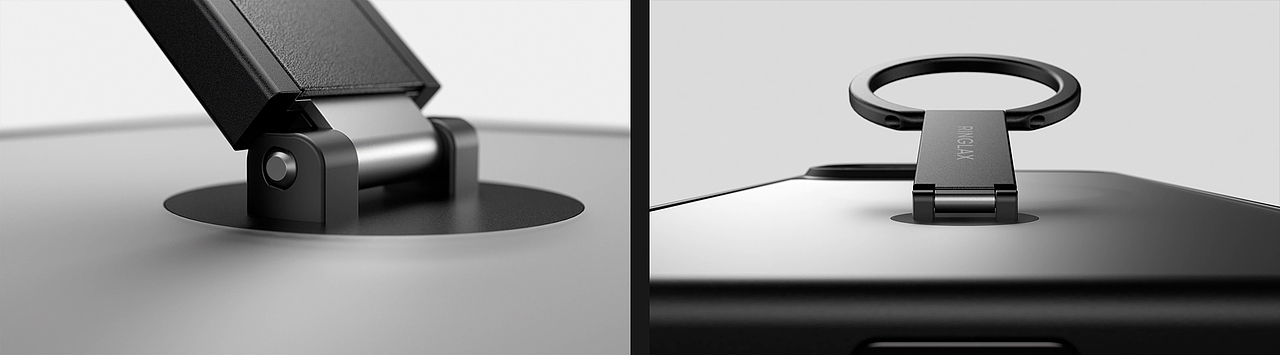 JSAUX / 360°旋转手机支架壳