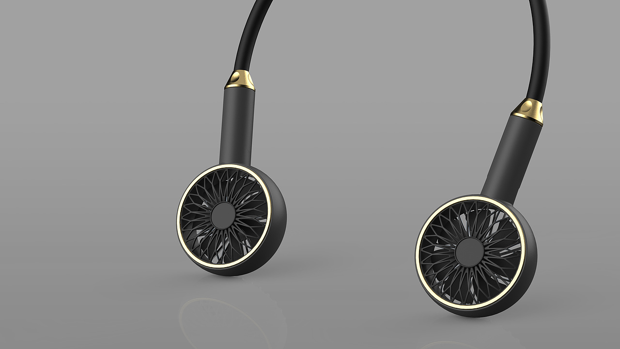 2019 挂脖风扇设计