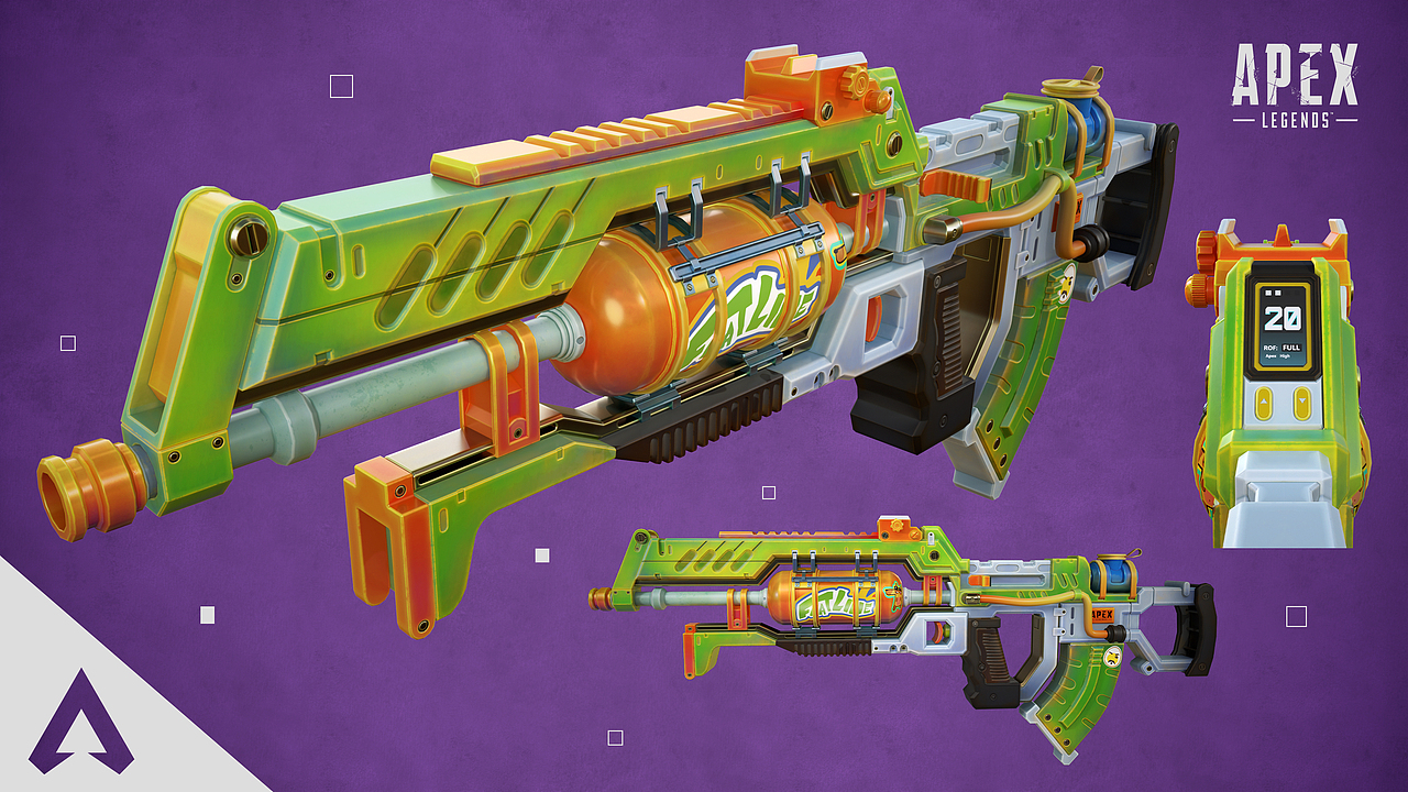 PBR全流程枪制作