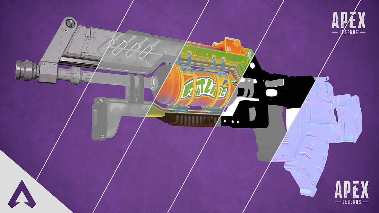 PBR全流程枪制作