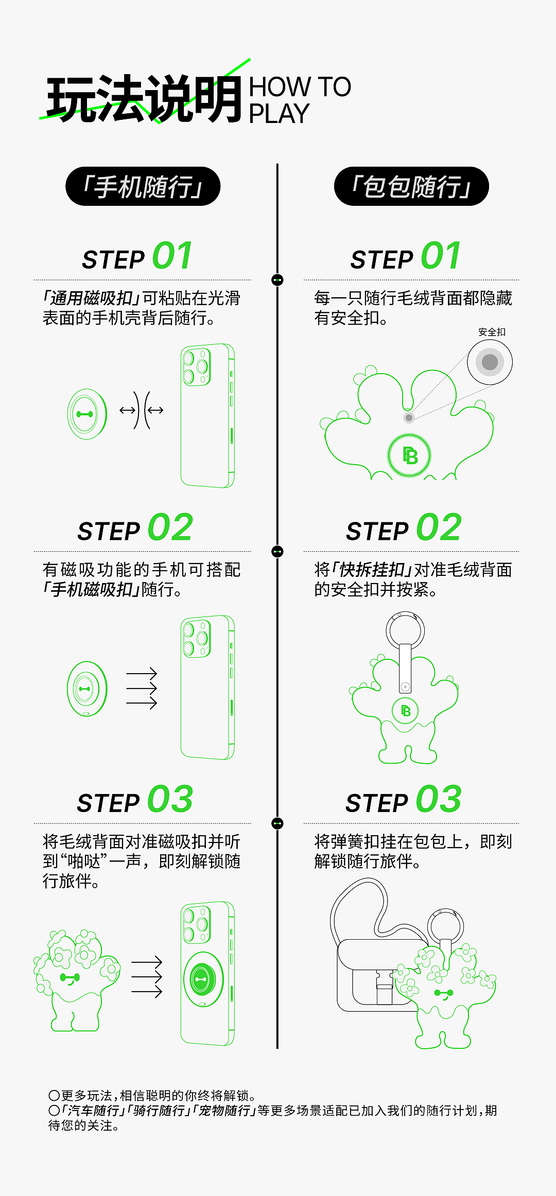 随行宇宙®模块化多场景磁吸随行毛绒玩具（图ZMzk2NjM4Nzky） - 玩具 - 站酷设计师发条船长原创素材 - 站酷ZCOOL