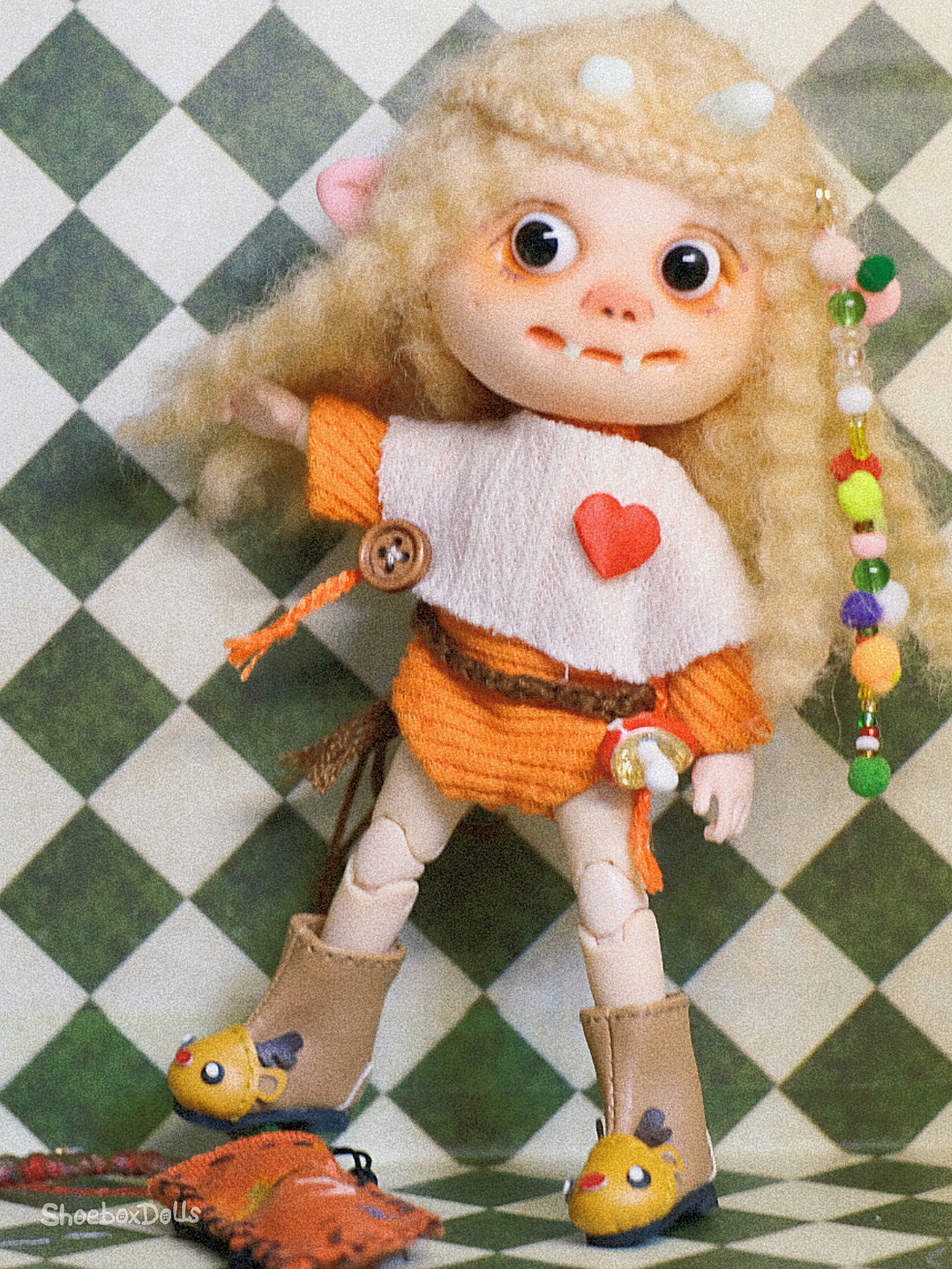 小小的她 NO.37：胸口里面飞着快乐的小蝴蝶