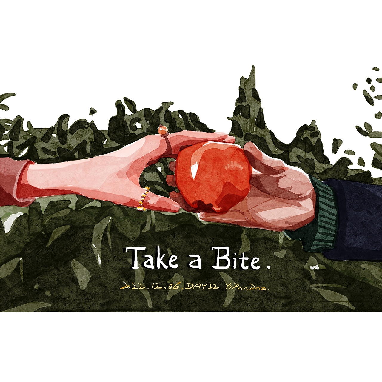 苹果（图ZMzk2NjQwOTIw） - 艺术插画 - 站酷设计师一盘dna原创素材 - 站酷ZCOOL