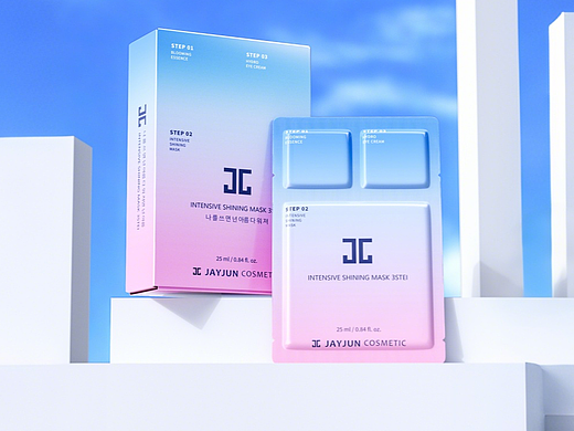 JAYJUN 密集焕亮三部曲面膜，三步解锁水光肌
