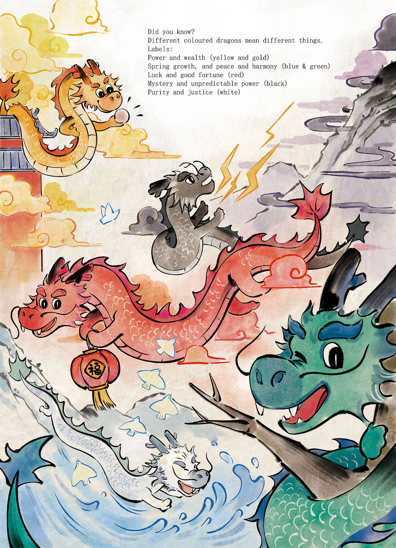 中国风（图ZMzk2NjUxOTA0） - 儿童插画 - 站酷设计师Yu大虾原创素材 - 站酷ZCOOL