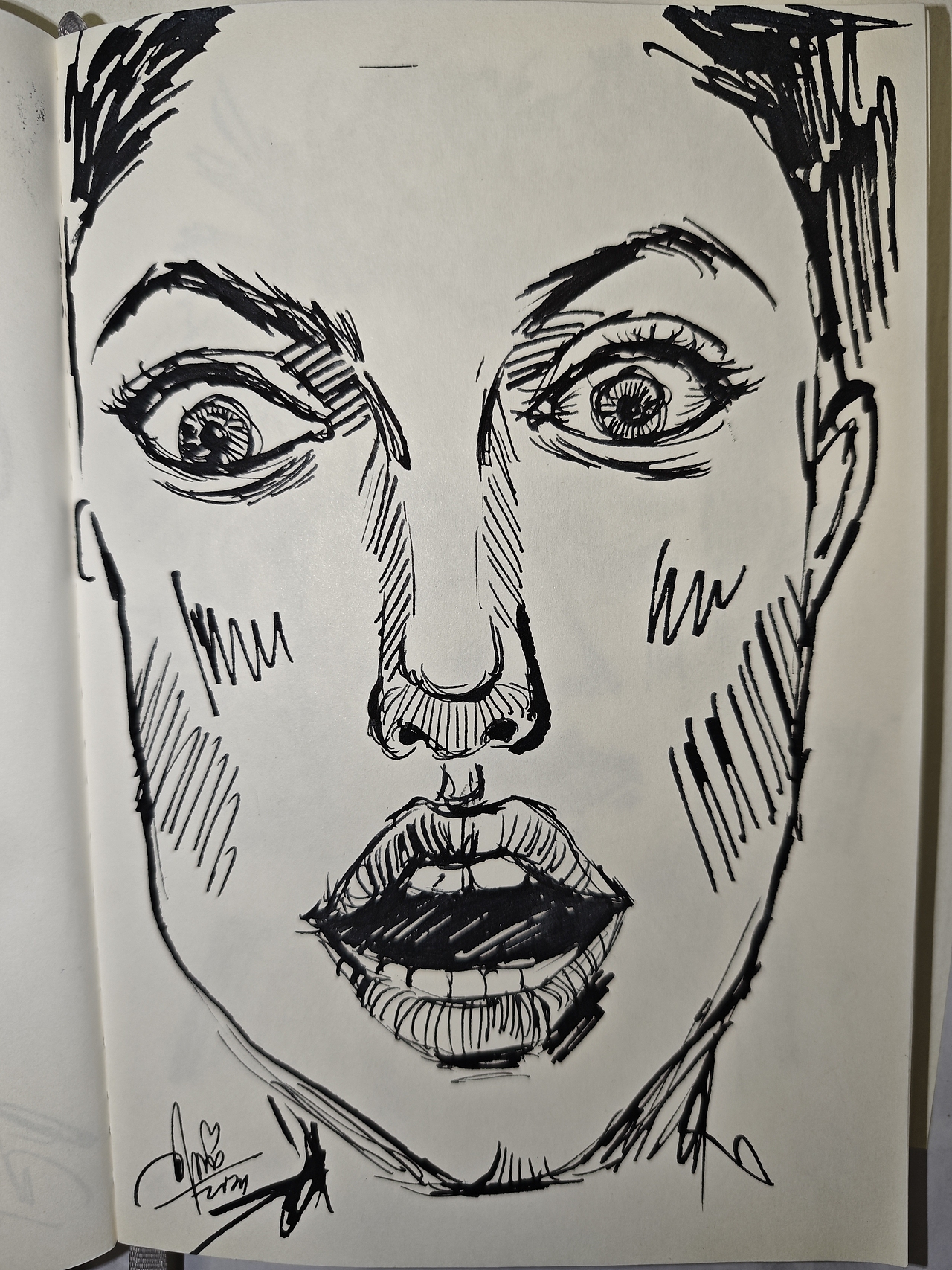 狂人日画-钢笔✒️速写（图ZMzk2NjUzMTky） - 绘画 - 站酷设计师YELU悦悦子原创素材 - 站酷ZCOOL