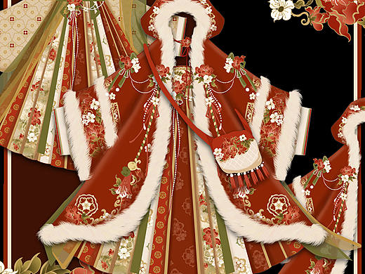 冬款汉服设计稿