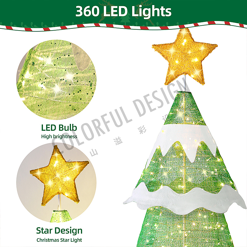 圣诞树-亚马逊主副有设计 拍摄 精修图 排版 跨境电商