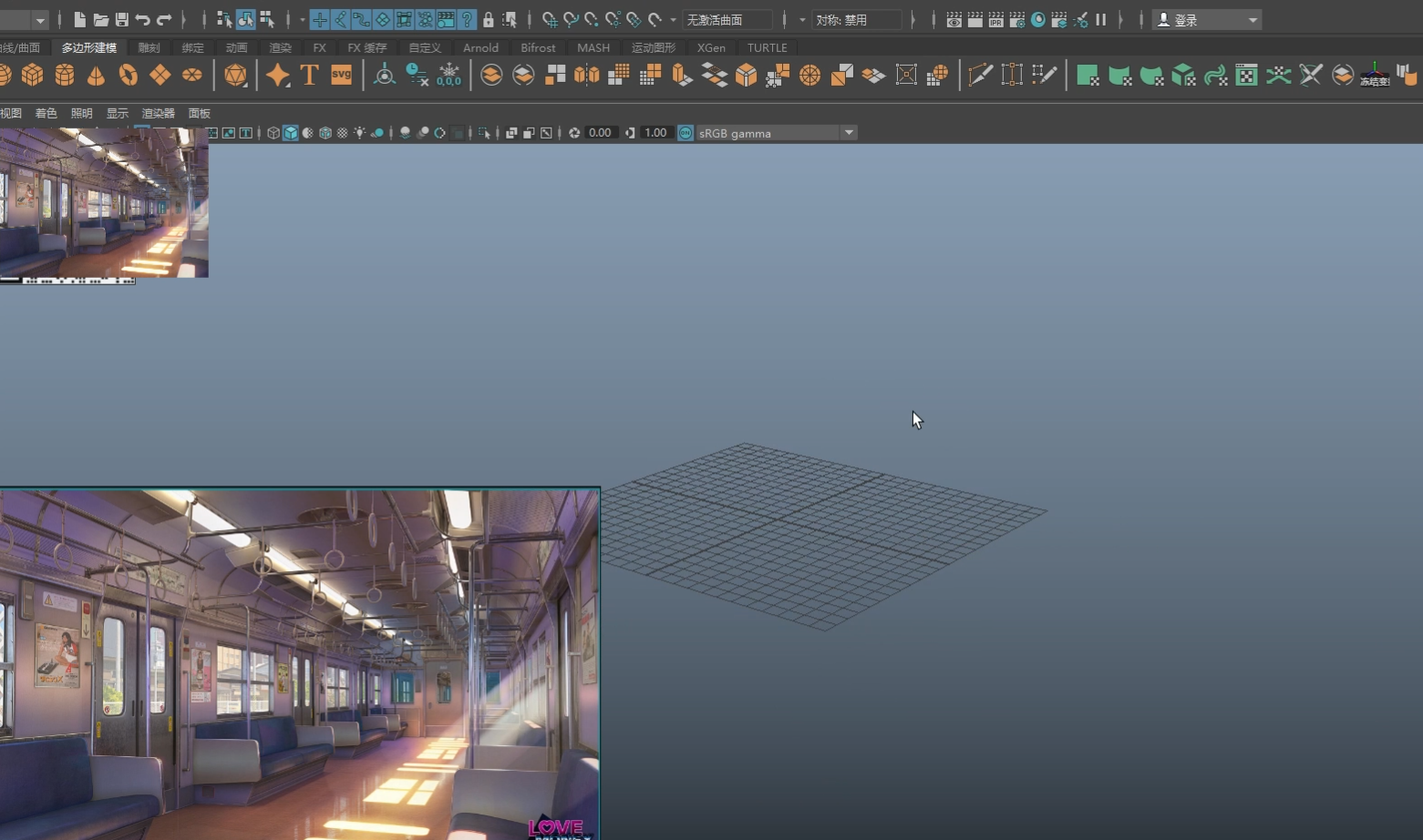【MAYA】爆肝两小时，制作游戏建模场景搭建车厢小案例（图ZMTUyMjY3NzY=） - 教程 - 站酷设计师3D建模萌新原创素材 - 站酷ZCOOL