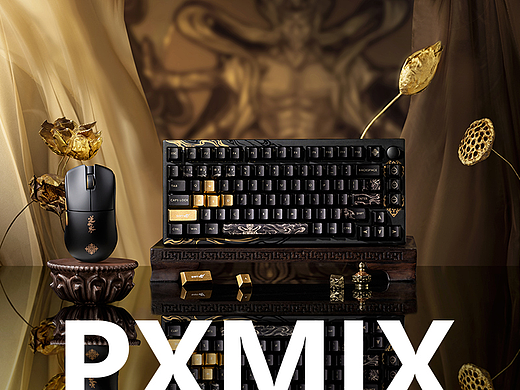 产品摄影丨逆水寒赛事键盘键帽 x 光影集 PXMIX
