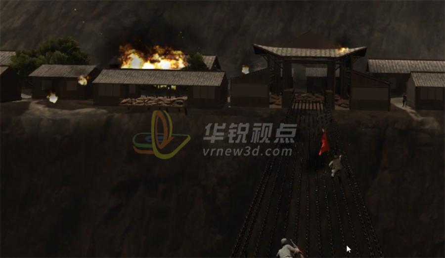 从虚拟走进历史！飞夺泸定桥3D互动体验，让你亲历红军英雄事迹-深圳华锐视点