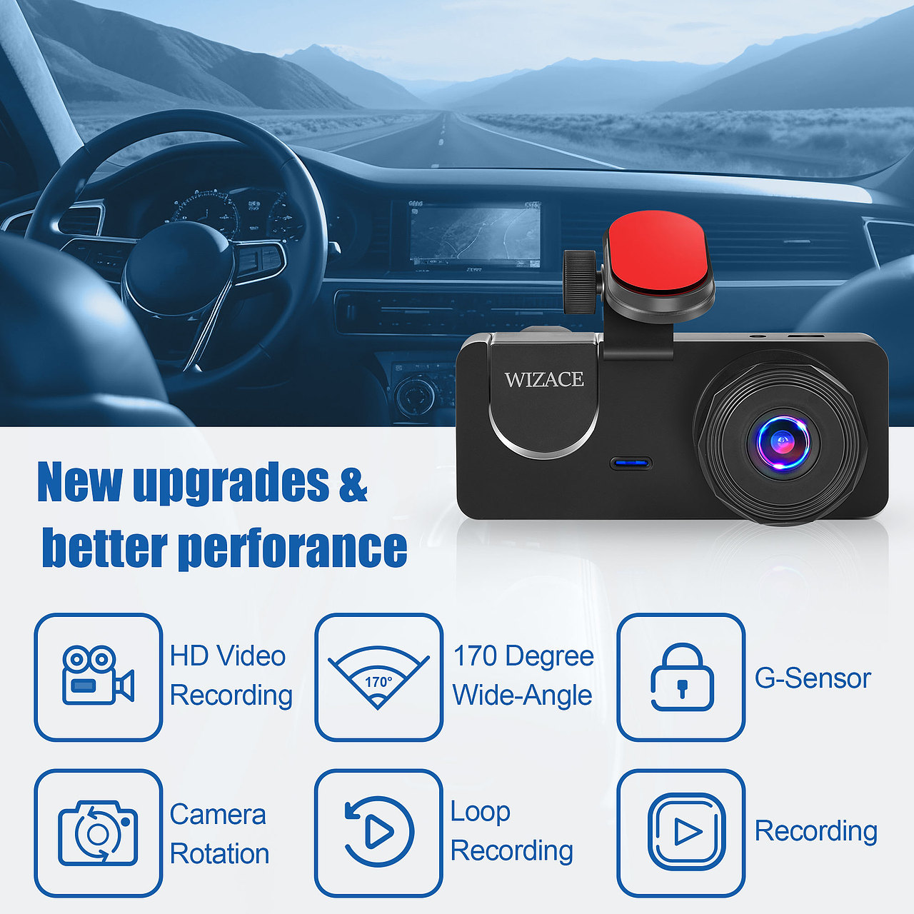 亚马逊跨境电商-行车记录仪 寄拍+精修