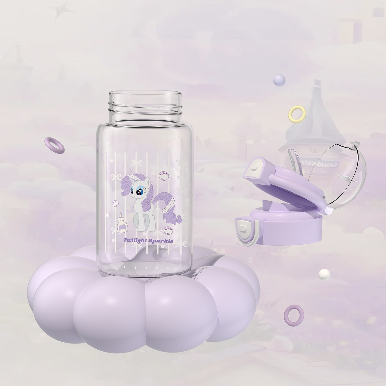 水杯详情图渲染