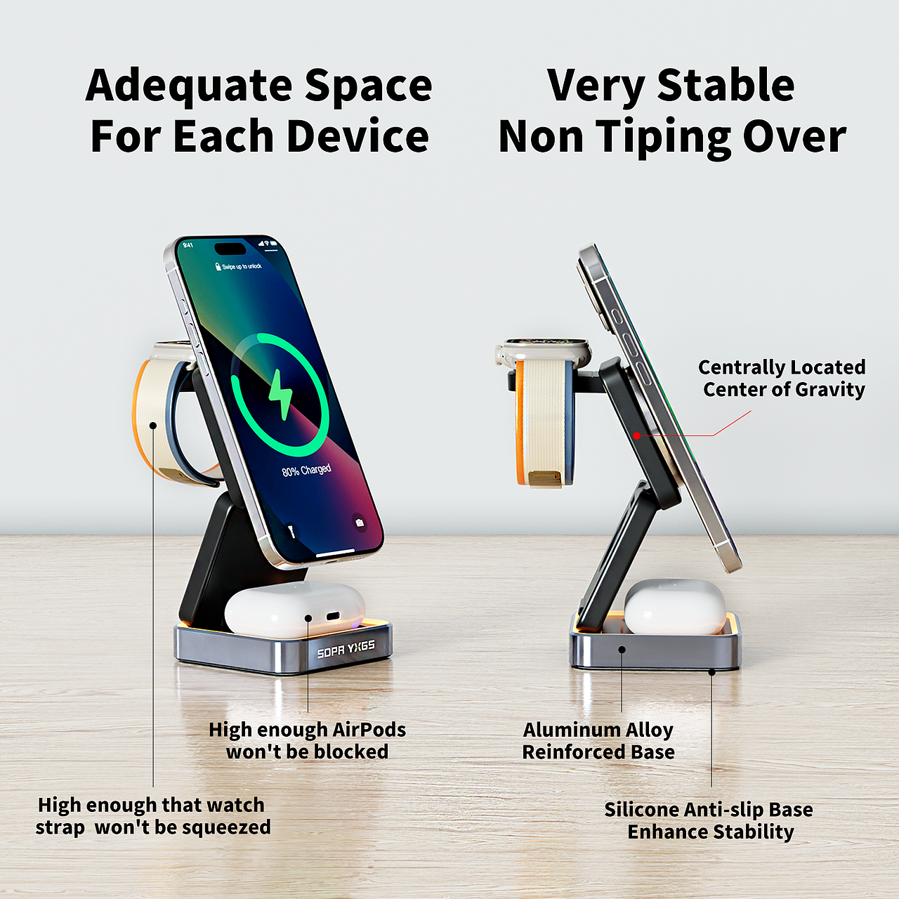 亚马逊(手机无线充电支架)