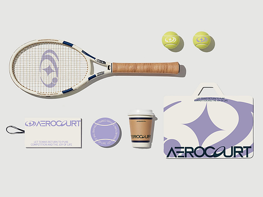 品牌视觉｜AEROCOURT·网球运动品牌🎾