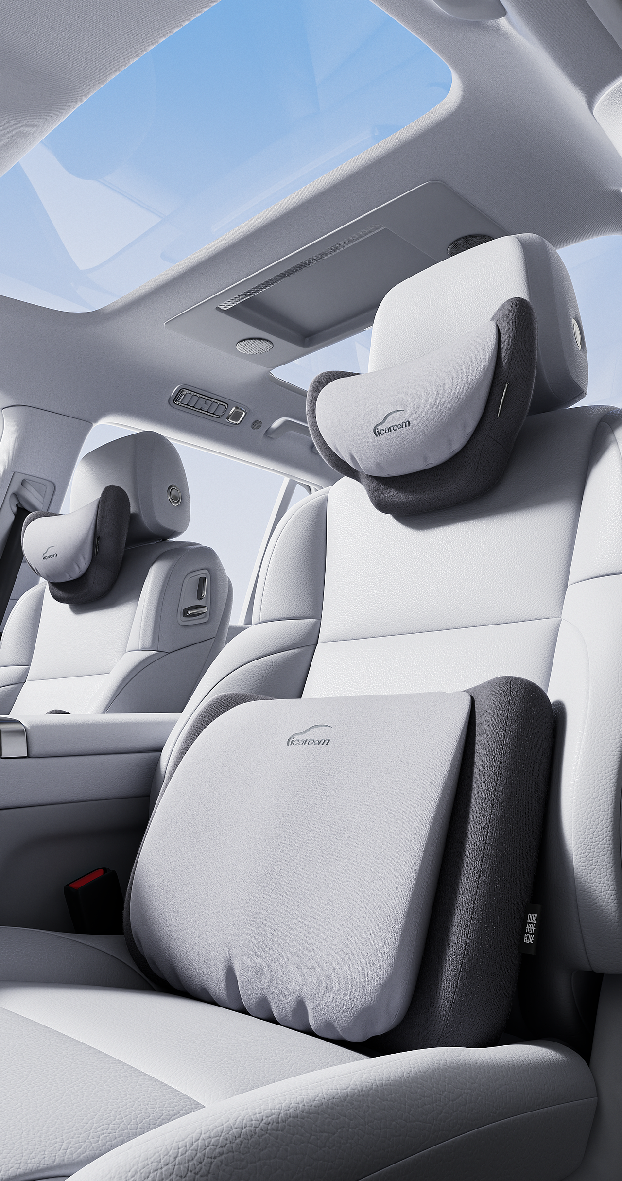 车品头枕腰靠渲染总结（图ZMzk2NjkxMjAw） - 电商 - 站酷设计师设计师少羽原创素材 - 站酷ZCOOL