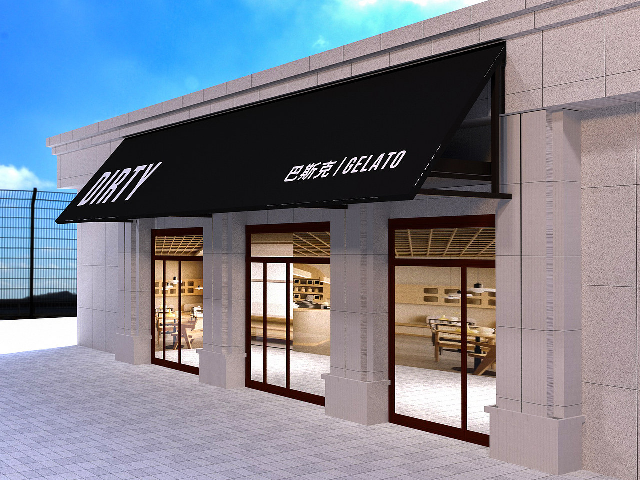 门头渲染（图ZMzk2NjkyNzM2） - 其他空间 - 站酷设计师晓龙文化原创素材 - 站酷ZCOOL