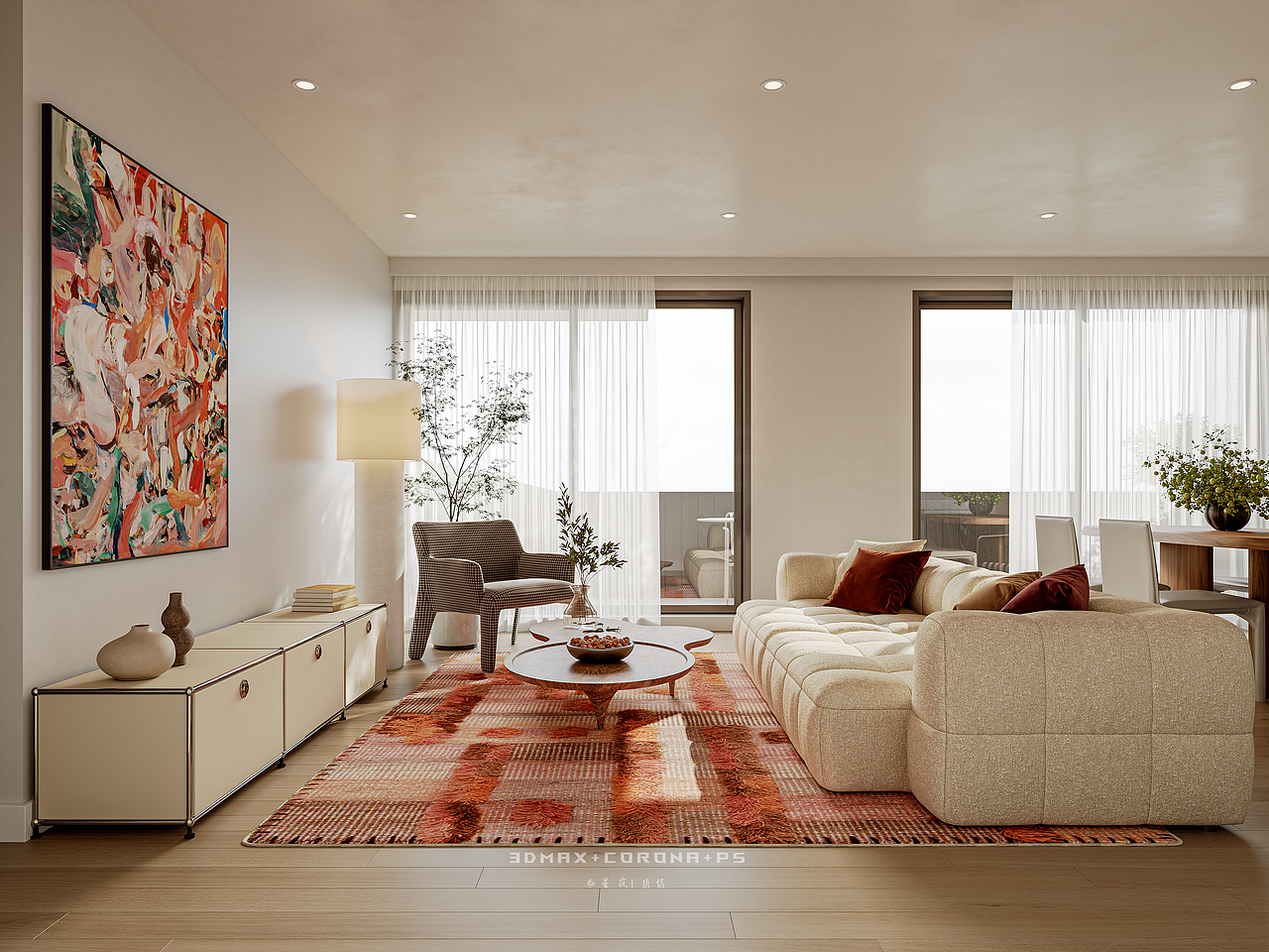 现代别墅 | 光影里满是现代别墅的通透感