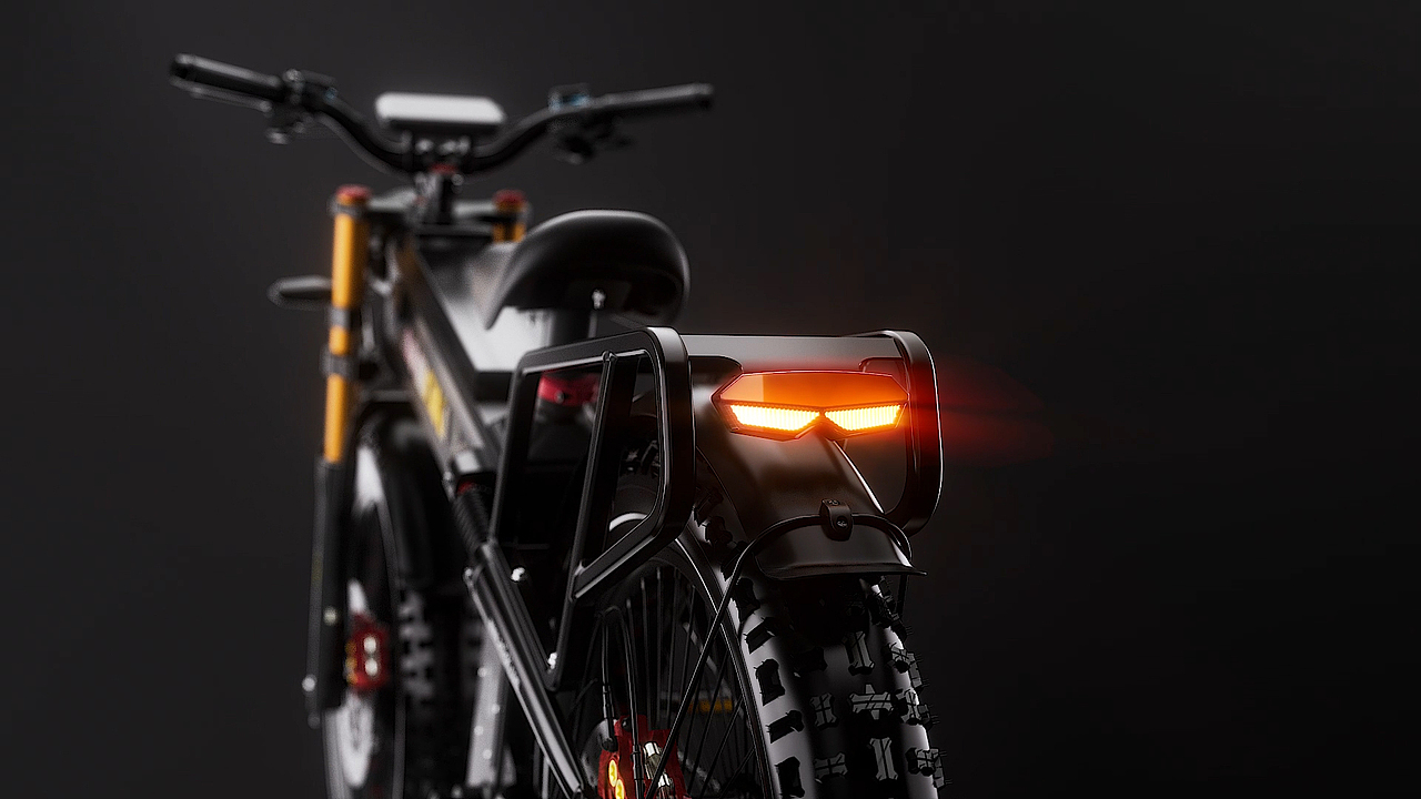 ANIIOKI 电动越野自行车 3D