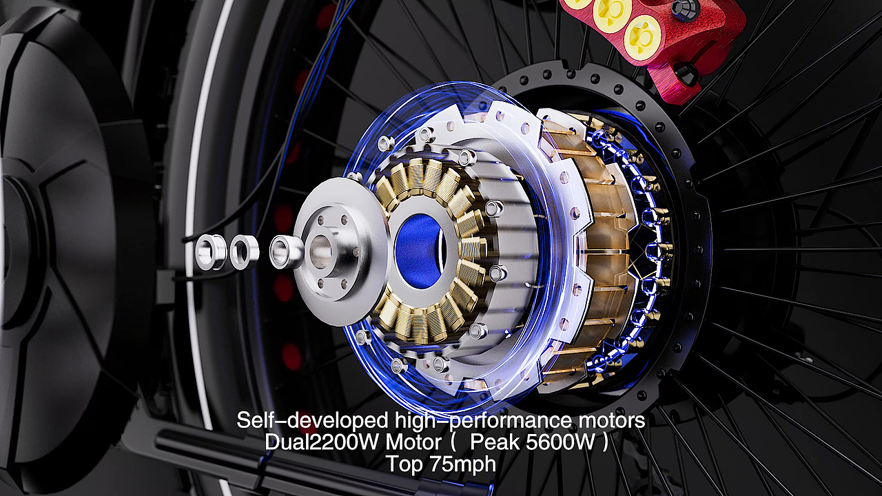 ANIIOKI 电动越野自行车 3D