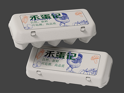 禾蛋记｜农产品包装设计