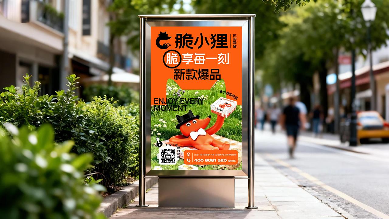 JINGY STUDIO✖脆小狸|休闲零食品牌IP设计