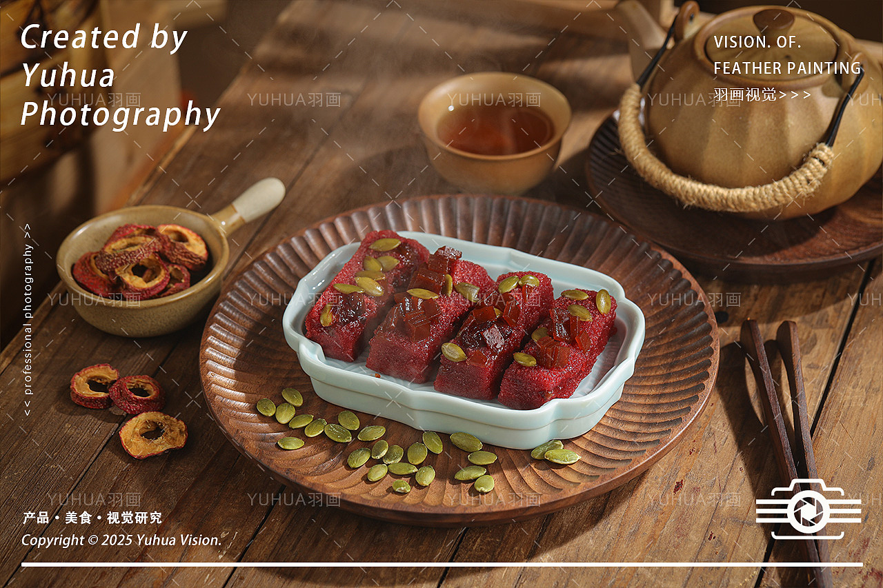 《米糕姐姐》一组中式糕点场景图