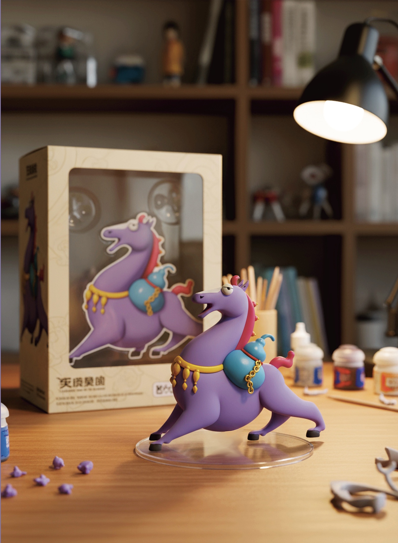 马年创意插画（图ZMzk2NzA5NzU2） - 商业插画 - 站酷设计师小小小李太白原创素材 - 站酷ZCOOL