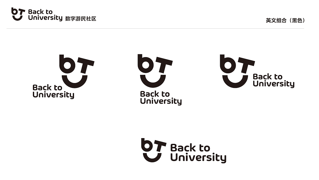 BTU 数字游民社区 LOGO 设计