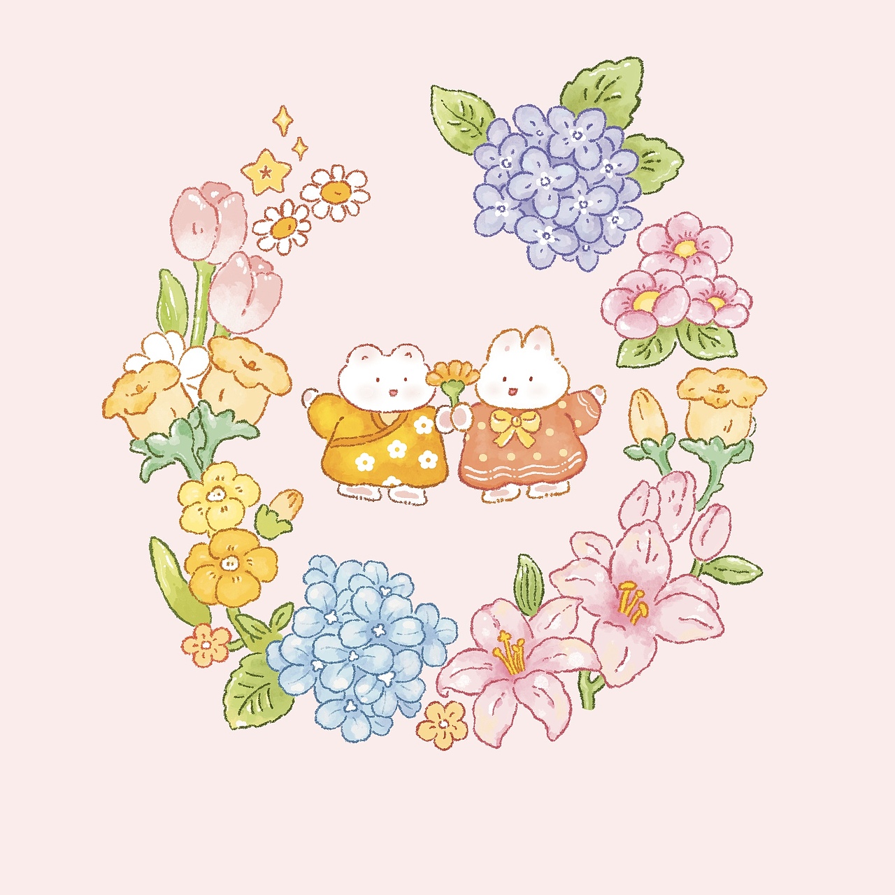 水果兔插画合集（图ZMzk2NzMwNzA0） - 商业插画 - 站酷设计师插画师_里梨原创素材 - 站酷ZCOOL