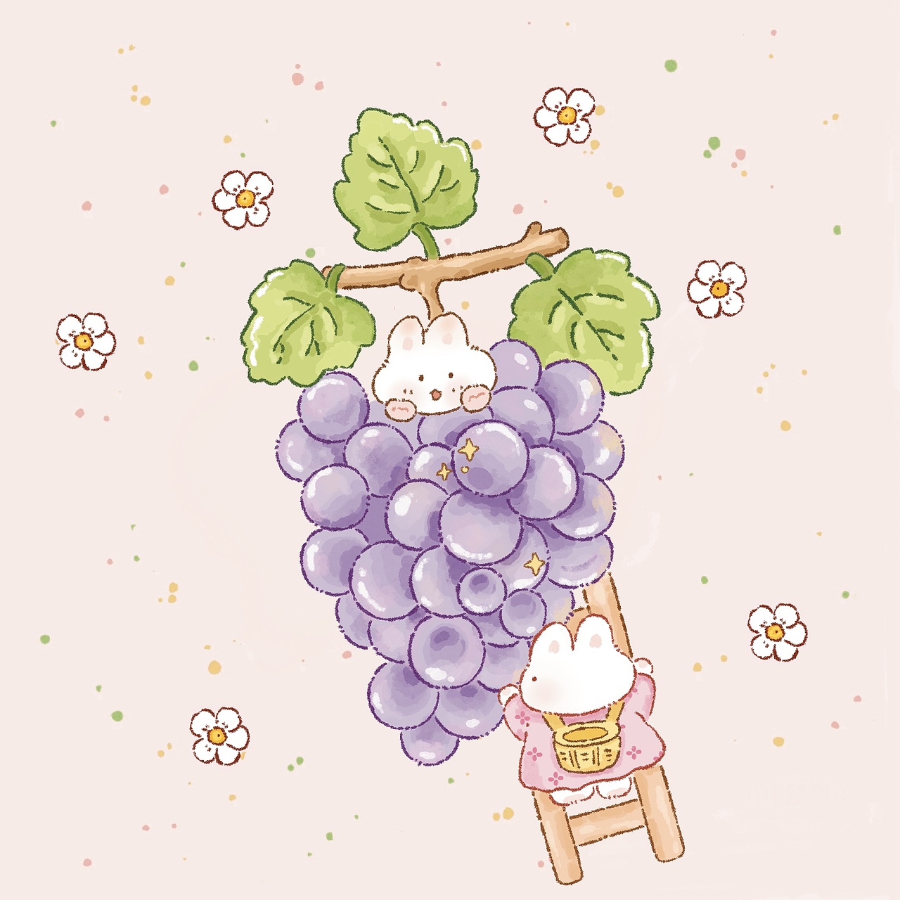 水果兔插画合集（图ZMzk2NzMwNzI4） - 商业插画 - 站酷设计师插画师_里梨原创素材 - 站酷ZCOOL