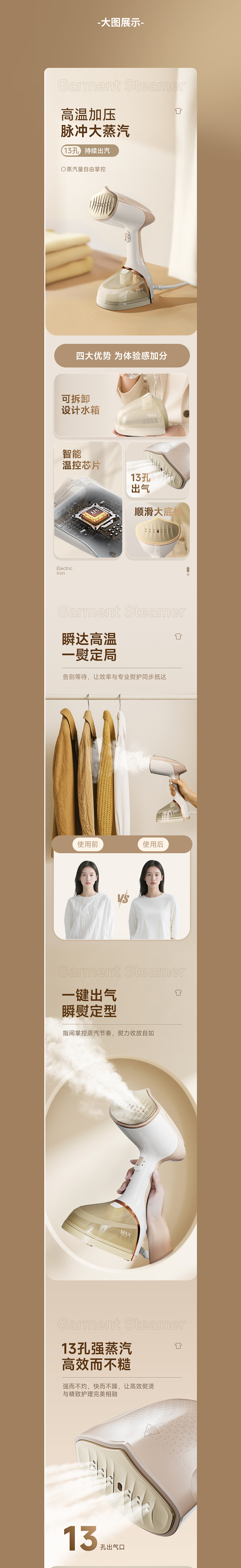 2款蒸汽电熨斗，小家电的碎碎念（图ZMzk2NzMzMzI4） - 电商 - 站酷设计师林中氧气原创素材 - 站酷ZCOOL