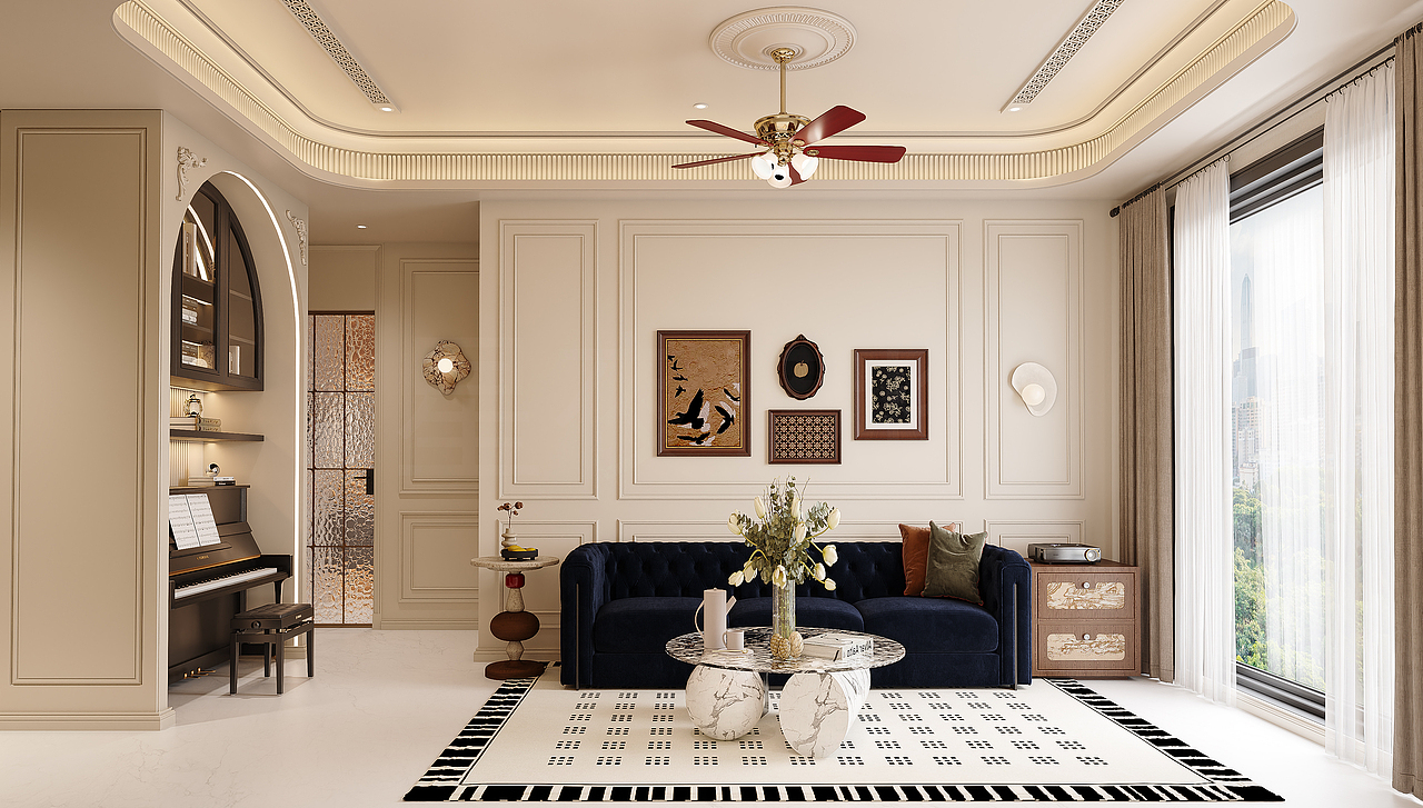 法式：优雅与浪漫的代名词（图ZMzk2NzM1OTQw） - 家装设计 - 站酷设计师爱设计旳许妍雯原创素材 - 站酷ZCOOL