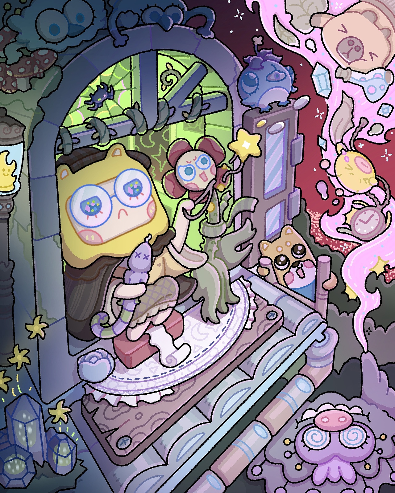 汪汪帅日常|我学会了大透视和小动画（图ZMzk2NzM3MzI0） - IP形象 - 站酷设计师汪汪帅原创素材 - 站酷ZCOOL