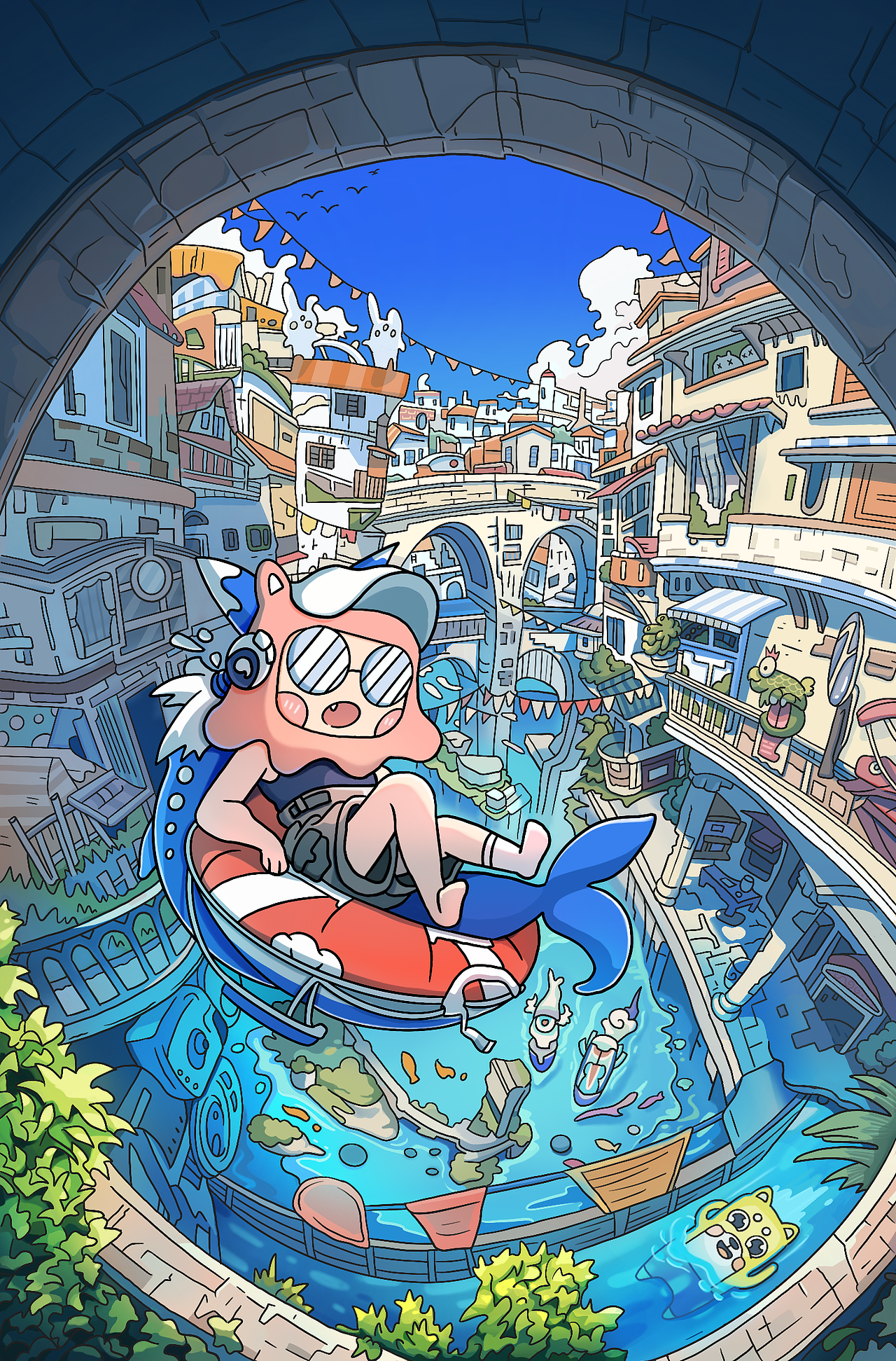 汪汪帅日常|我学会了大透视和小动画（图ZMzk2NzM3Mzg4） - IP形象 - 站酷设计师汪汪帅原创素材 - 站酷ZCOOL