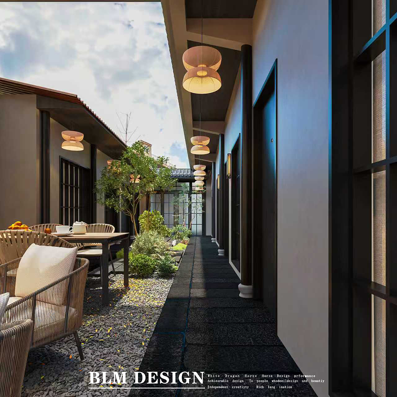 民宿效果图案例