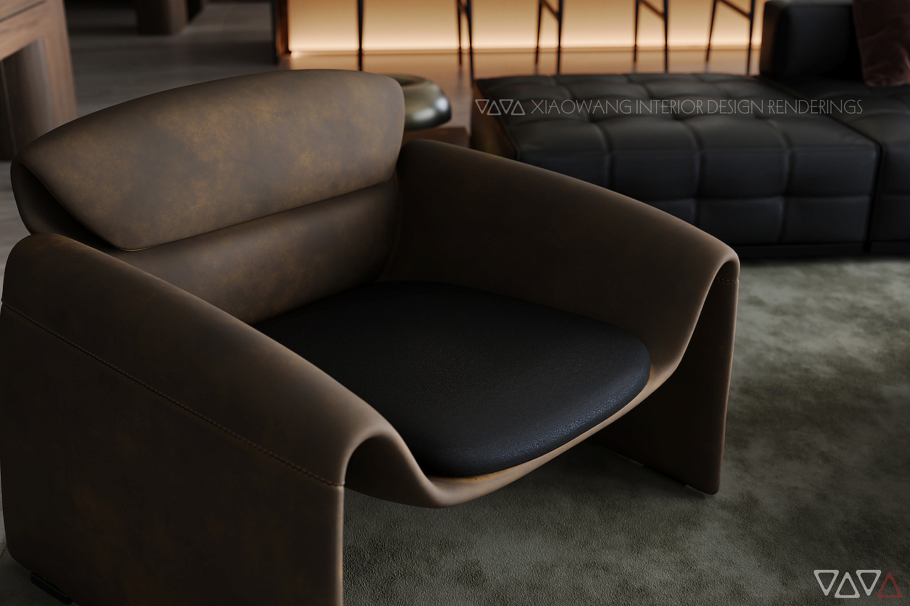 现代客餐厅效果图