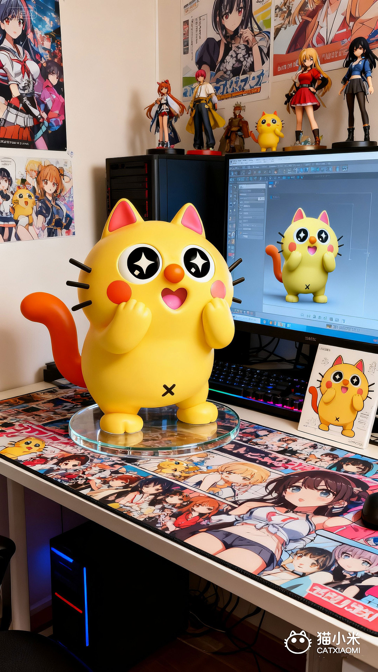 猫小米插画系列