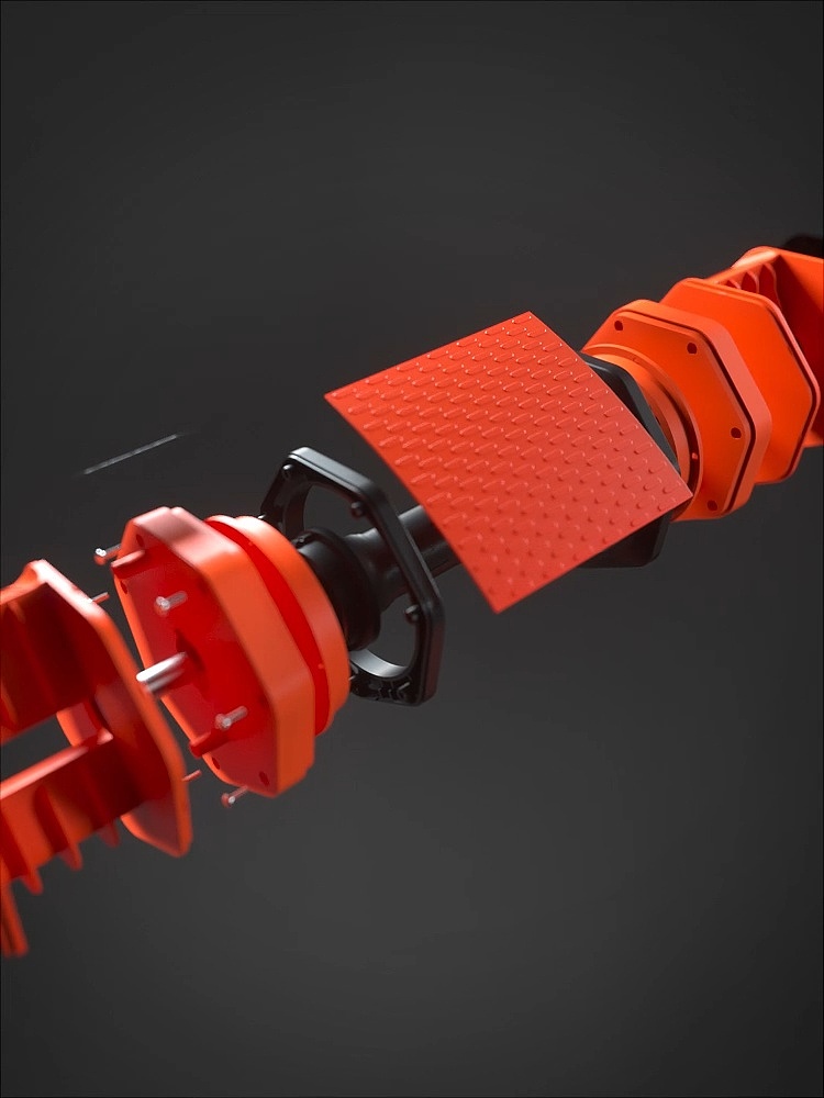 调节哑铃渲染视频