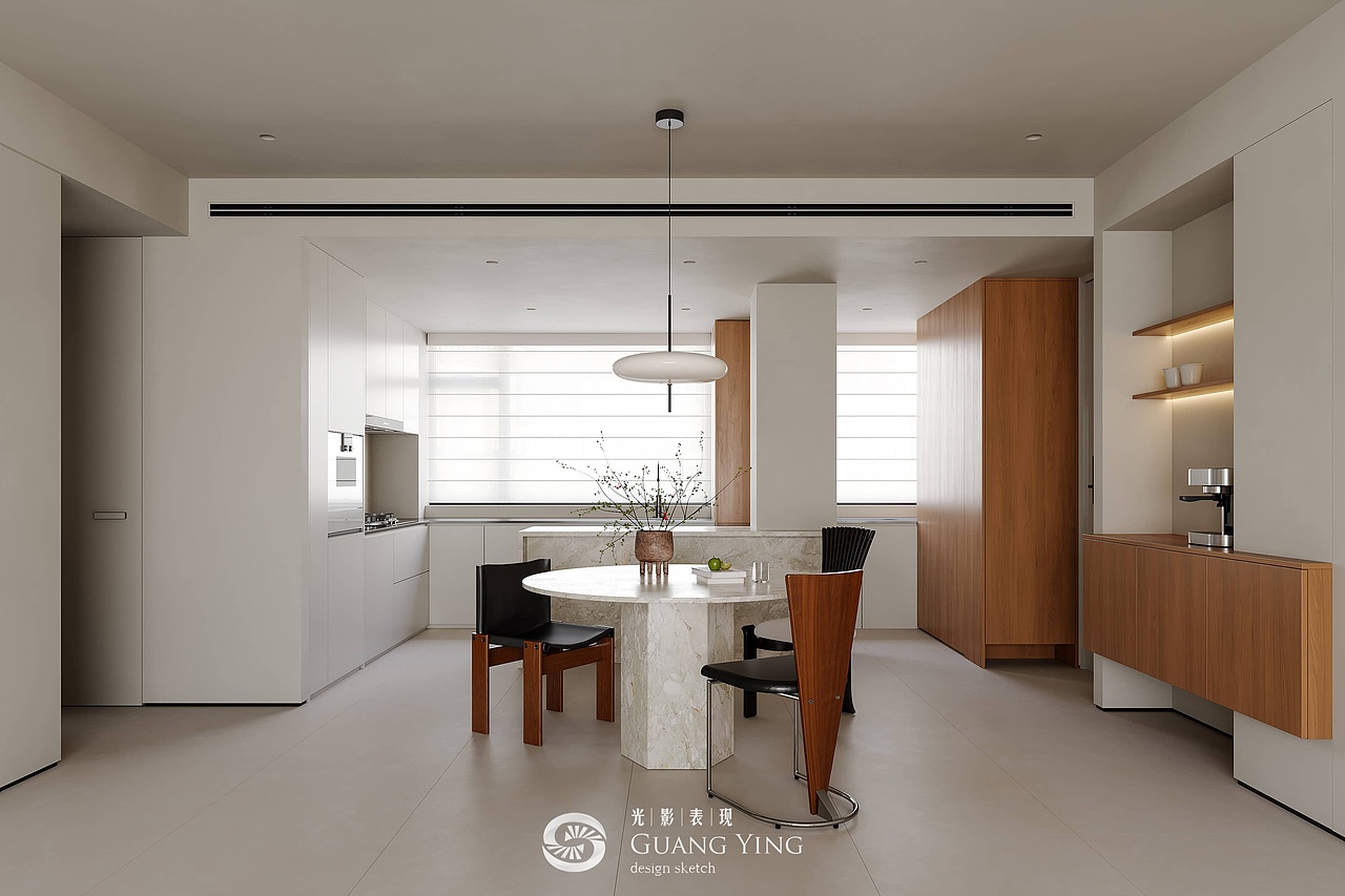 现代简约高端家装效果图