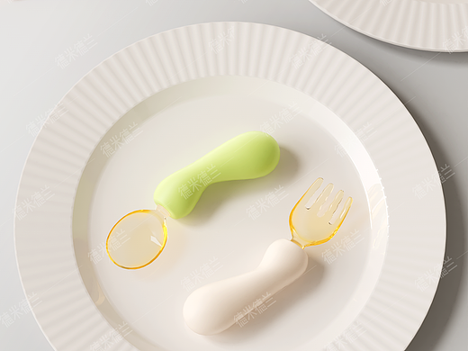 宝宝辅食勺叉