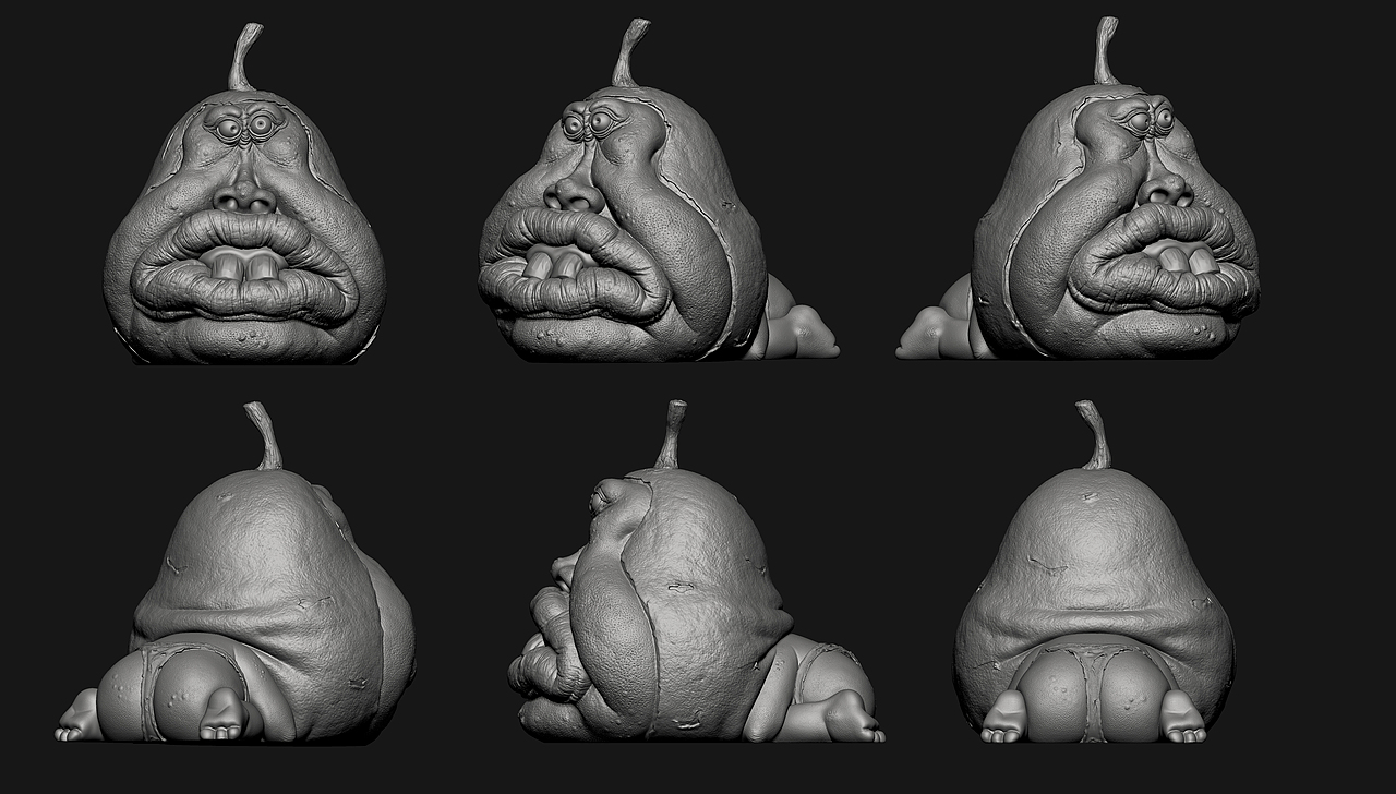 嘿！你好我是梨大譜（圖ZMzk2NzU3MjU2） - 手辦/模玩 - 站酷設(shè)計(jì)師丙一良宅原創(chuàng)素材 - 站酷ZCOOL