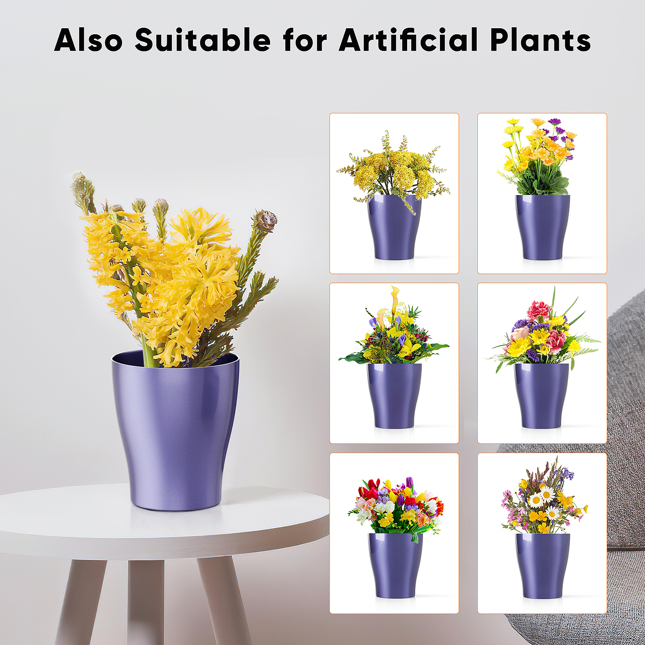 亚马逊主图A+套图(桌面收纳桶，花盆)