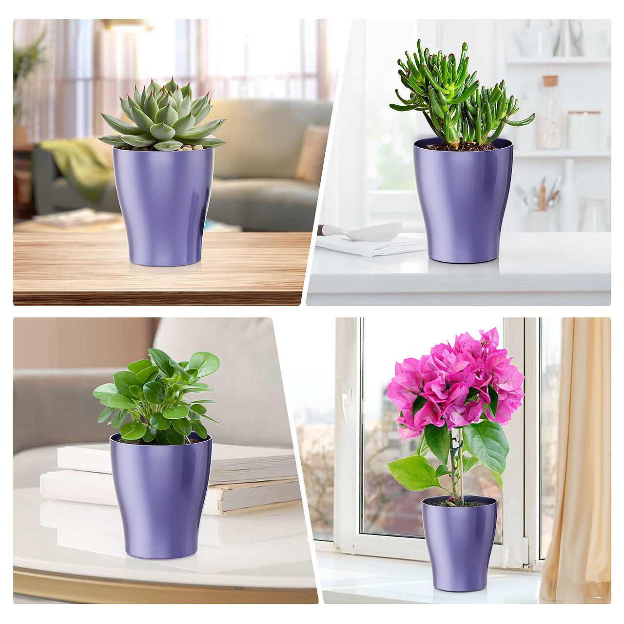 亚马逊主图A+套图(桌面收纳桶，花盆)