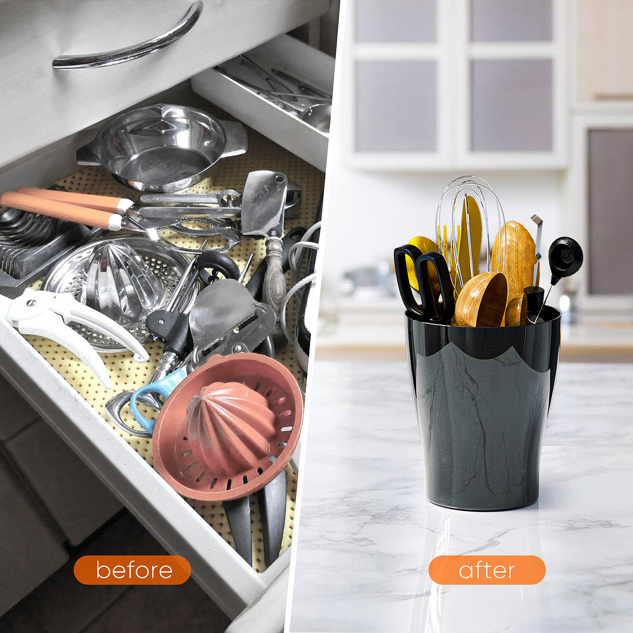 亚马逊主图A+套图(桌面收纳桶，花盆)