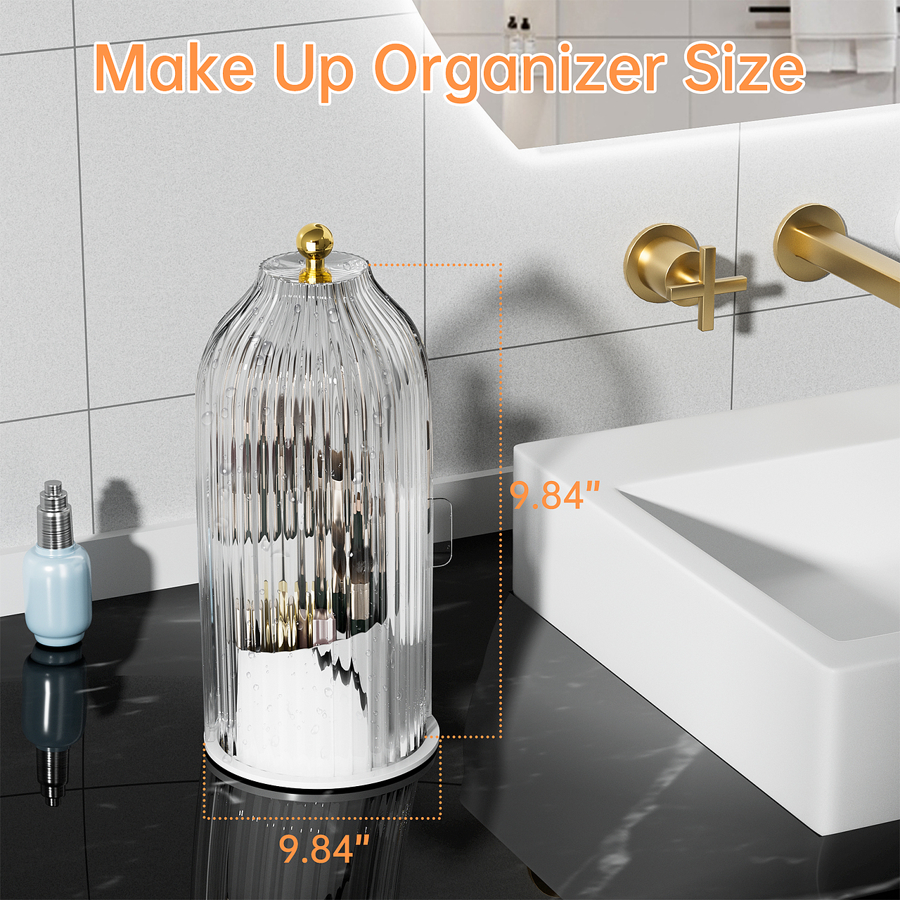 亚马逊主图A+套图（美妆鸟笼收纳盒）（图ZMzk2NzU4MTQ4） - 产品 - 站酷设计师晓钟原创素材 - 站酷ZCOOL